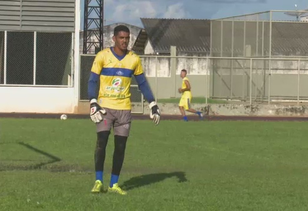 Miller, ex-goleiro do Atlético-AC — Foto: Reprodução/Rede Amazônica Acre