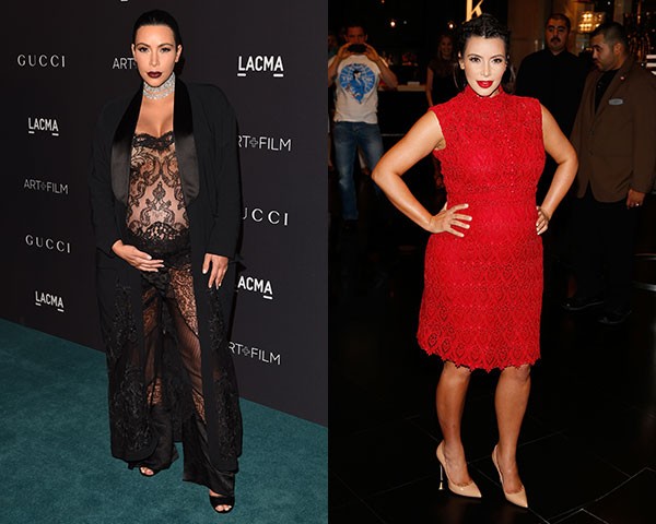 Kim Kardashian não tinha medo de usar looks polêmicos (Foto: Getty Images)