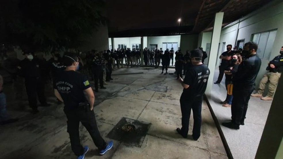 Polícia Civil e Ministério Público realizam operação — Foto: Divulgação/PC-PI