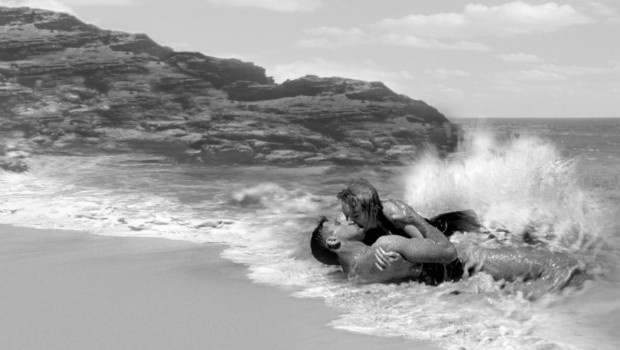 Burt Lancaster e Deborah Kerr em 'A Um Passo da Eternidade' (1953) (Foto: Divulgação)