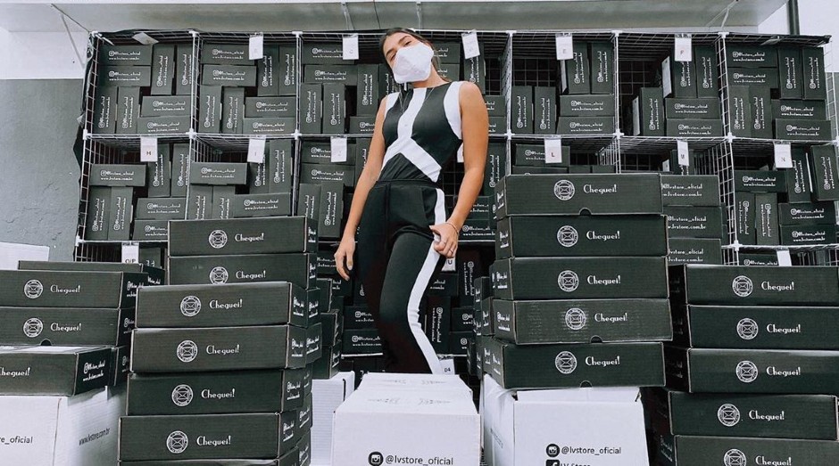 Letícia Vaz, fundadora da LV Store: e-commerce de moda aumento faturamento meso com a crise (Foto: Reprodução/Instagram)