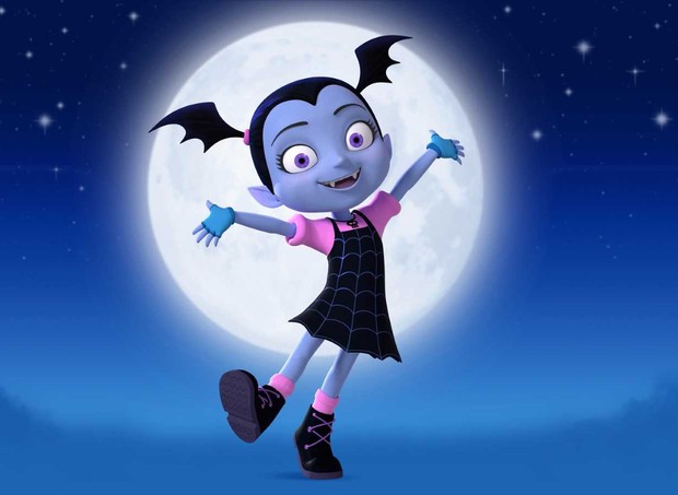 Vampirina é a nova animação da Disney Junior. (Foto: Divulgação)