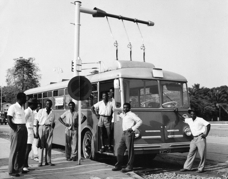 Sistema de transporte de Leopoldville (atual Kinshasa) ajudou a espalhar a AIDS (Foto: Reprodução)