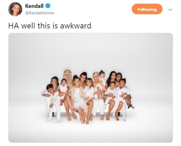 Post de Kendall Jenner (Foto: Reprodução Twitter)