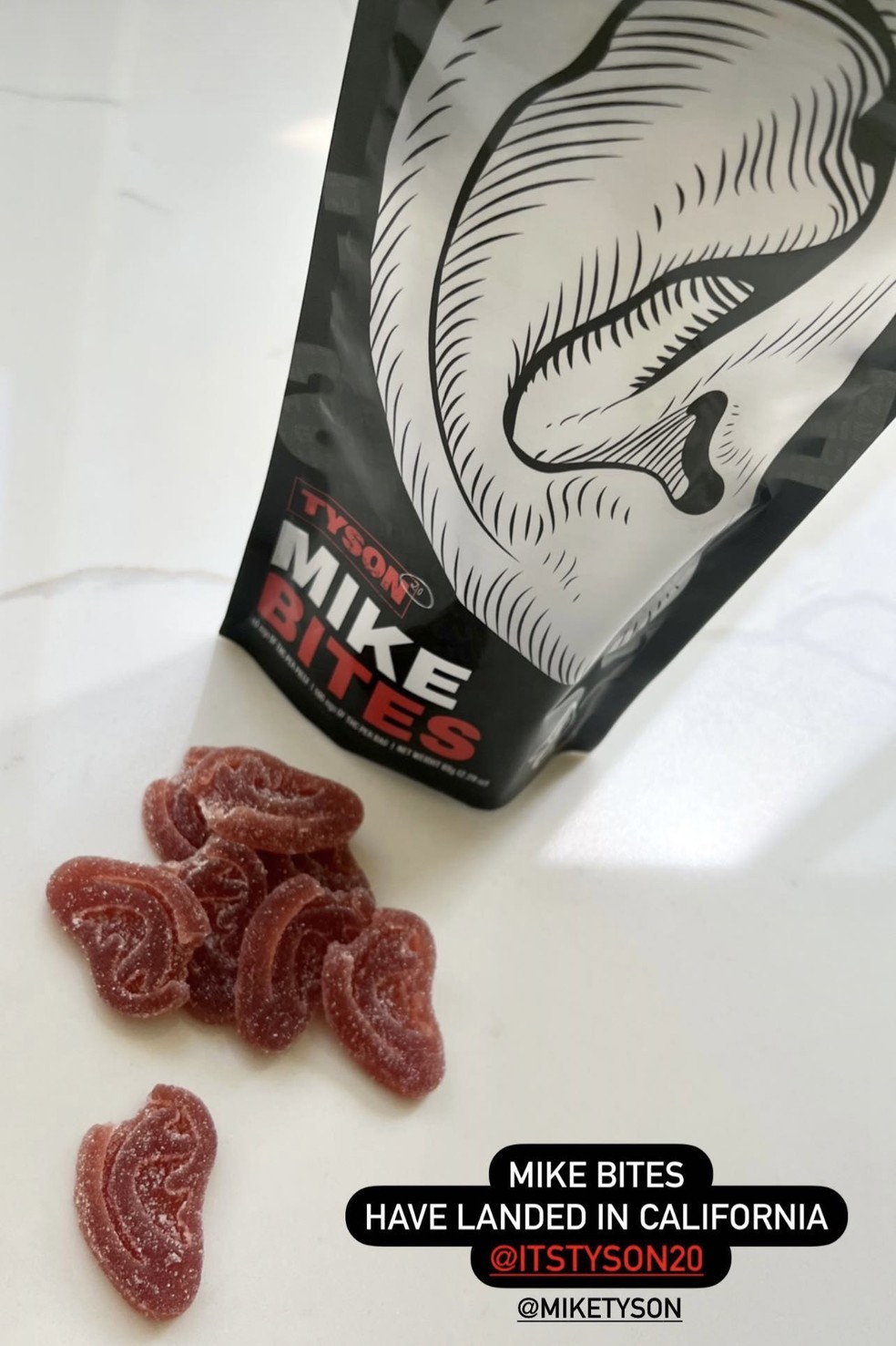 Mike Bites — Foto: Reprodução/Instagram