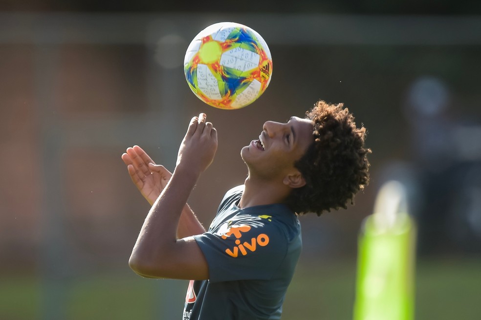 Talles Magno terá a chance de marcar seu primeiro gol no Mundial Sub-17 — Foto: Alexandre Loureiro/ CBF