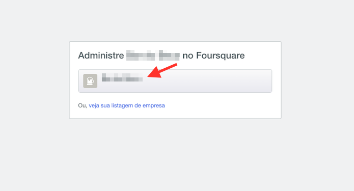 Acessando a página do restaurante ou loja para começar as edições no Foursquare (Foto: Reprodução/Marvin Costa)