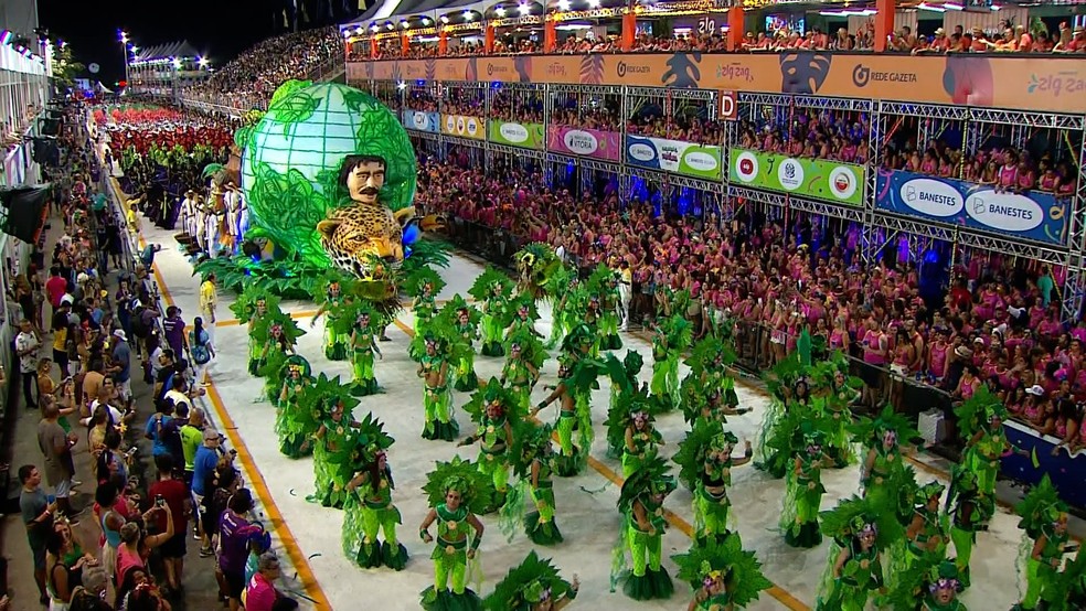 Carnaval de Vitória 2020: Unidos da Piedade — Foto: Reprodução/ TV Gazeta