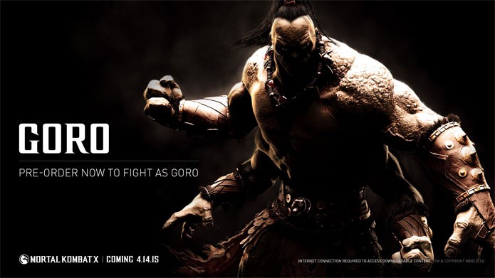 Goro retorna em Mortal Kombat X e estrela trailer violento (Foto: Divulgação)