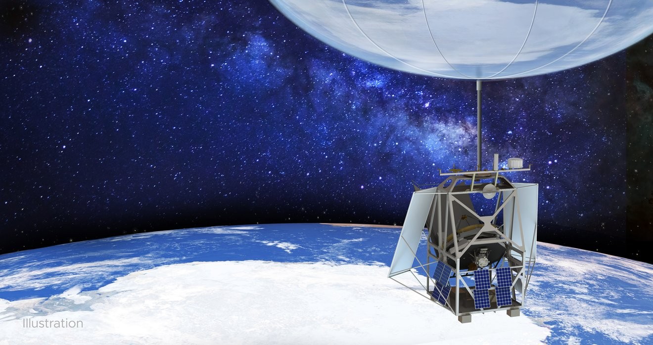 Telescópio da Nasa será enviado à Antártida em balão do tamanho de campo de futebol (Foto: Divulgação/ NASA)