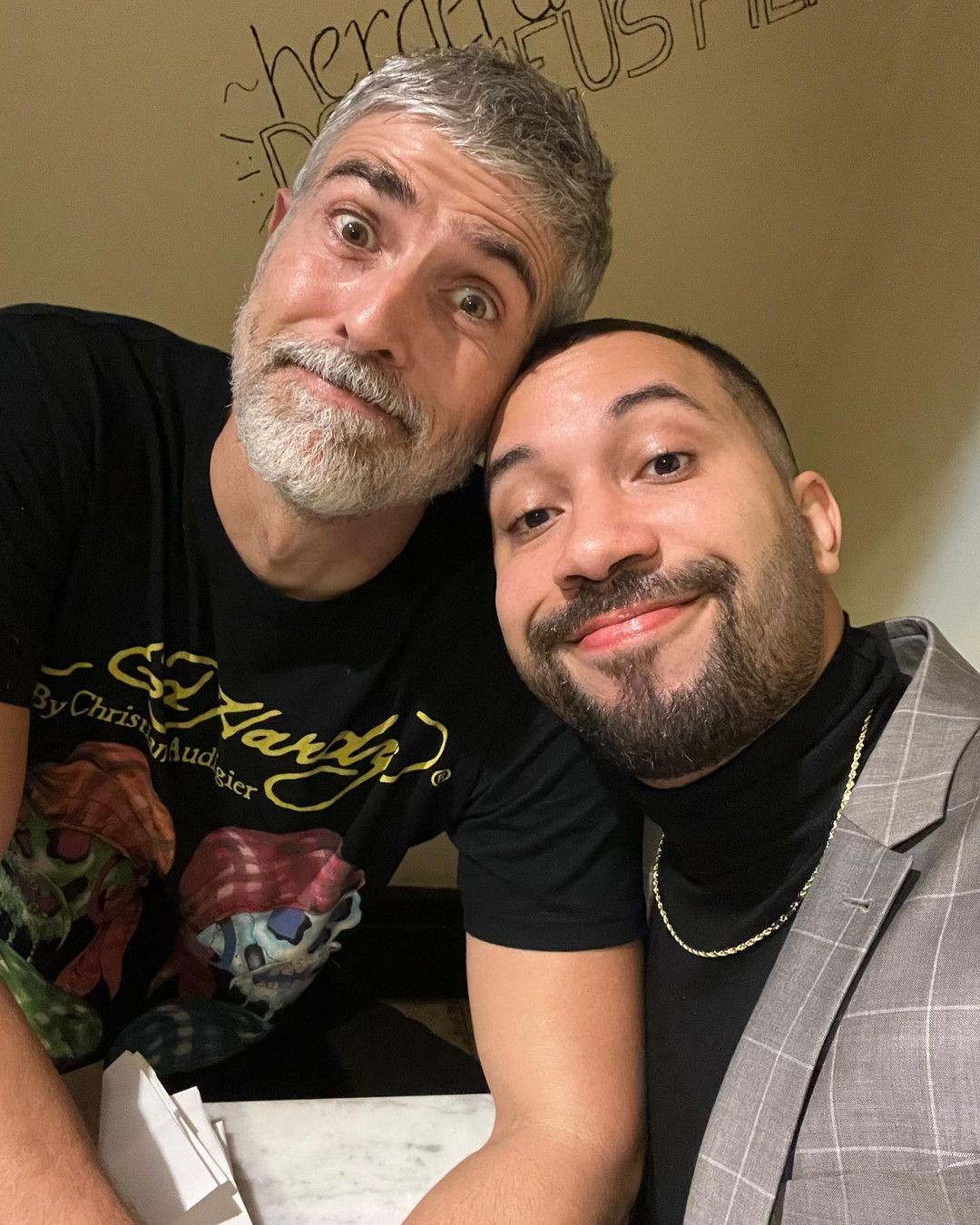 Reynaldo Gianecchini e Gil do Vigor  (Foto: Reprodução/Instagram)