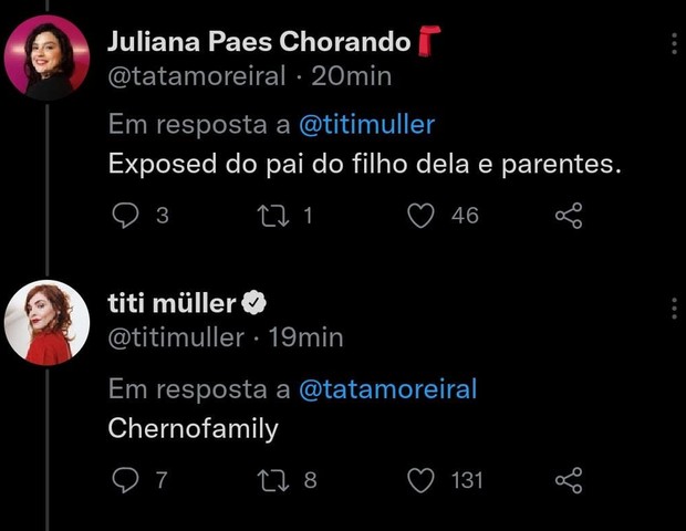 Titi Muller fala de família de Tomás Bertoni (Foto: Reprodução/Instagram)