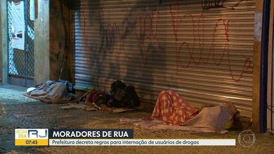Rio regulamenta internação forçada de usuário de droga que vive na rua