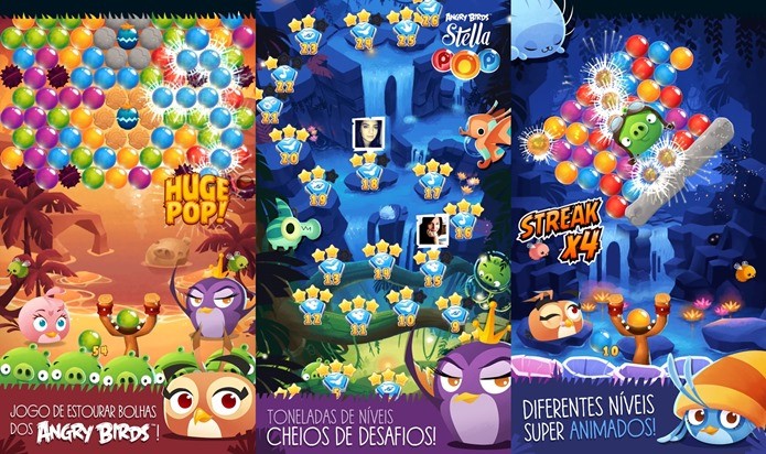 Game de Angry Birds para meninas traz uma aventura divertida e f?cil de jogar (Foto: Divulga??o)