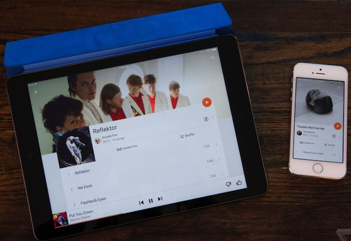 Google Play Music finalmente chegou ao iPad (Foto: Reprodução/The Verge)