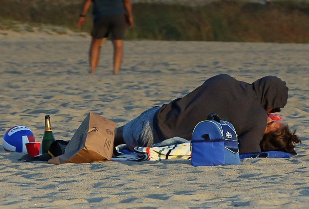 Katie Holmes e Jamie Foxx (Foto: Grosby Group)