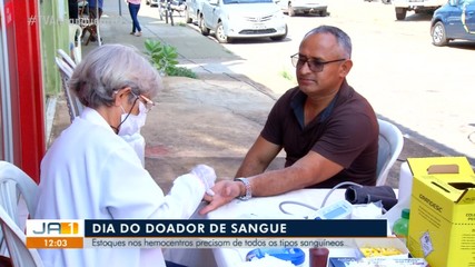 No dia do doador, estoques do hemocentro precisam todos os tipos sanguíneos