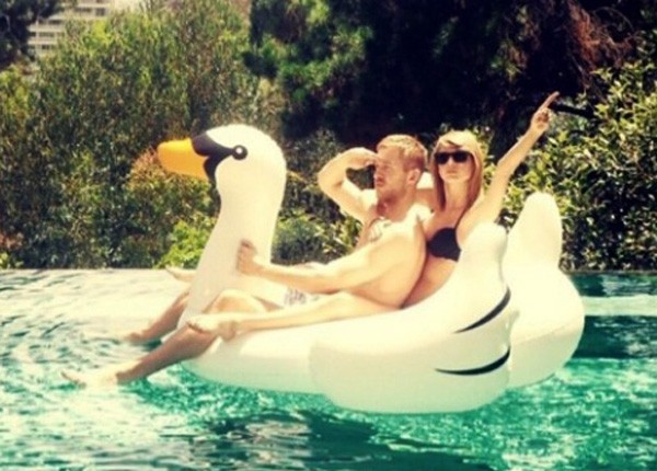 Taylor Swift e Calvin Harris (Foto: Getty Images)