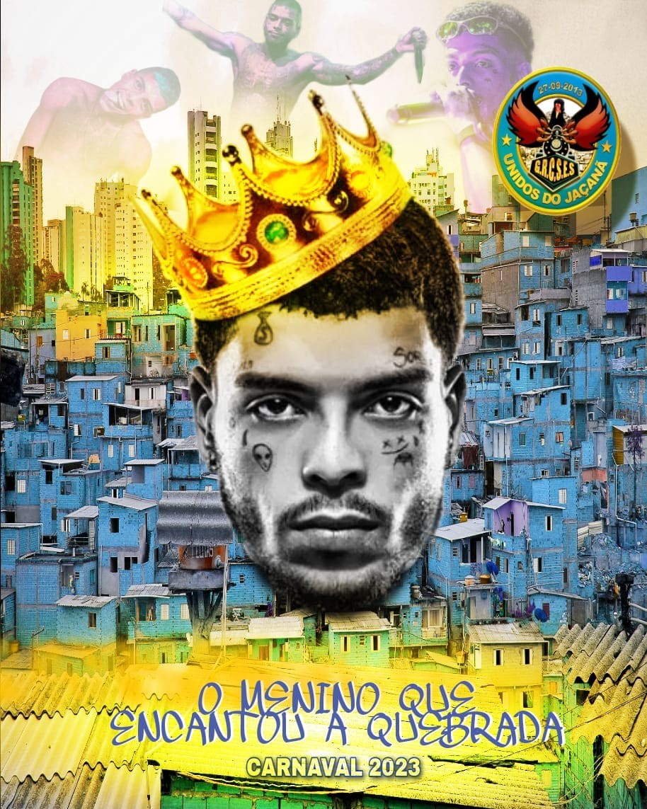 Unidos do Jaçanã vai contar vida de MC Kevin no Carnaval 2023 (Foto: Reprodução Facebook)