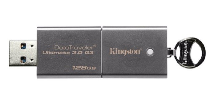 DataTraveler Ultimate 3.0 G3 de 128 GB (Foto: Divulgação/Kingston) 