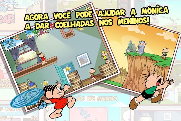 Turma da Mônica ganha game para sistemas iOS e Android (Foto: Divulgação/Insane)
