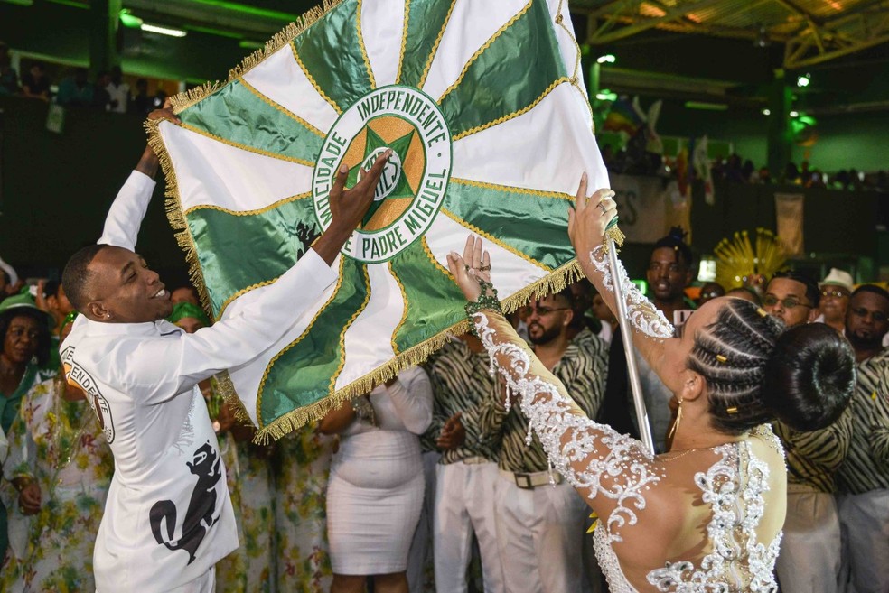 Mocidade Independente faz show com todos os segmentos, antes da final do samba-enredo, neste domingo (23) — Foto: Divulgação