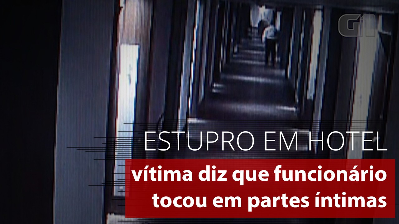 Vídeo mostra funcionário de hotel entrando em quarto de mulher que denunciou estupro no RJ