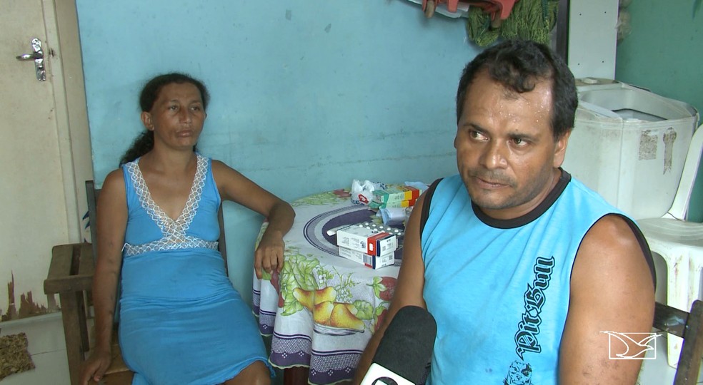 Leonardo reclamou que a Prefeitura de Governador Luís Rocha deixou de ajudar a família a pagar casa de apoio em São Luís (Foto: Reprodução/TV Mirante)