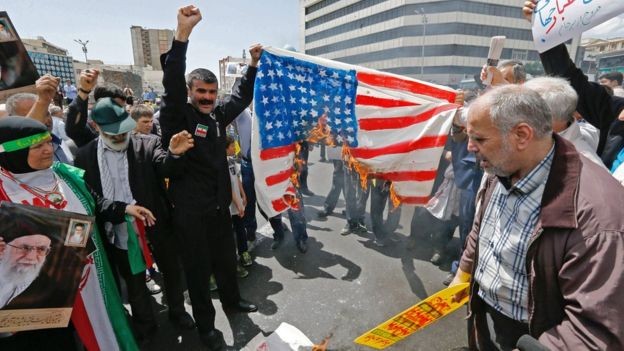 BBC - As tensões entre EUA e Irã tem aumentado nos últimos meses (Foto: AFP via BBC)