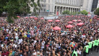 No ano passado, no mesmo ponto da Antônio Carlos, milhares se aglomeravamAgência O Globo