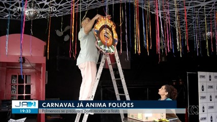 Comércio e foliões já estão se preparado para o carnaval; confira