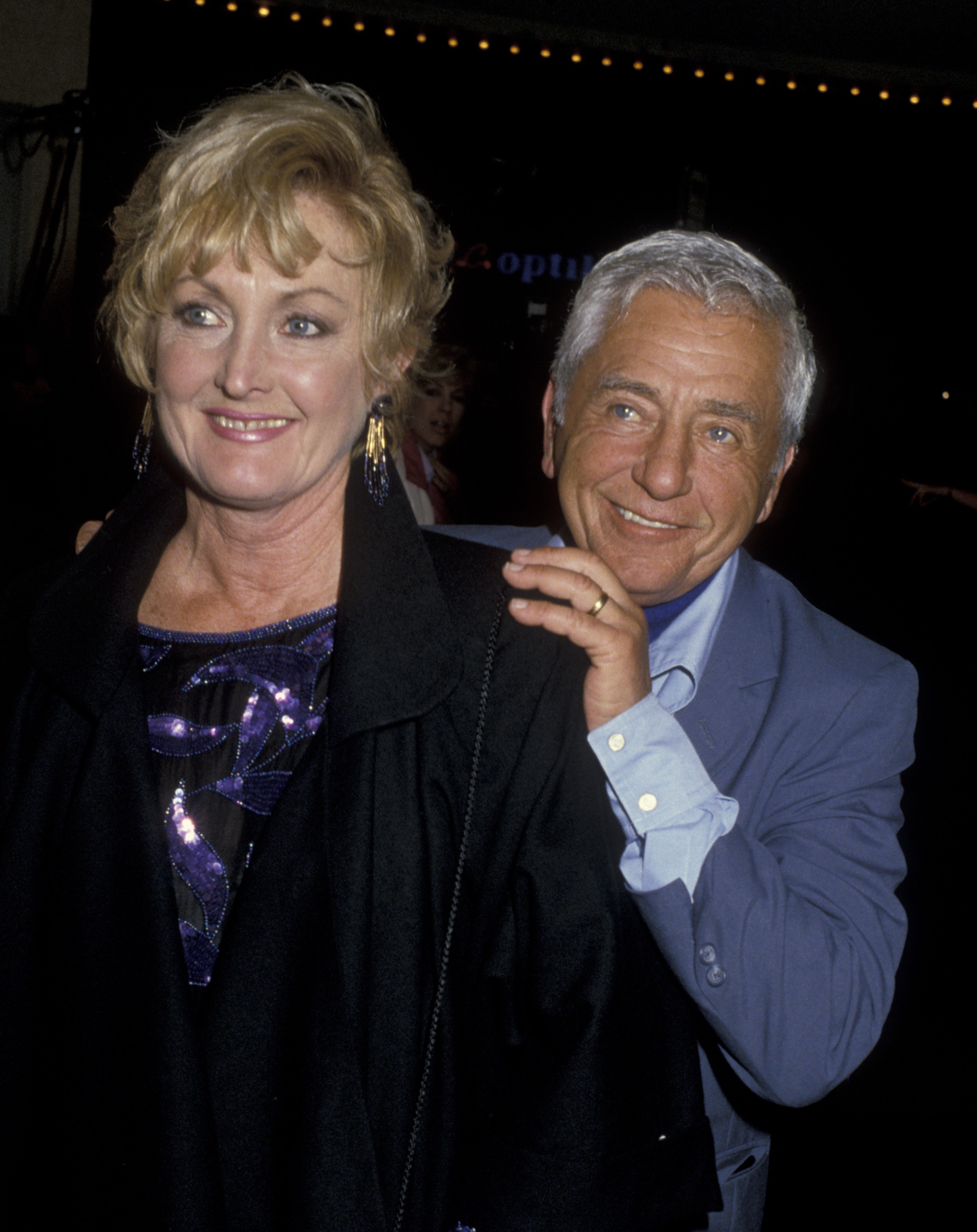 Eileen Ryan e o marido, Leo Penn (1921-1998), em 1986 (Foto: Getty Images)
