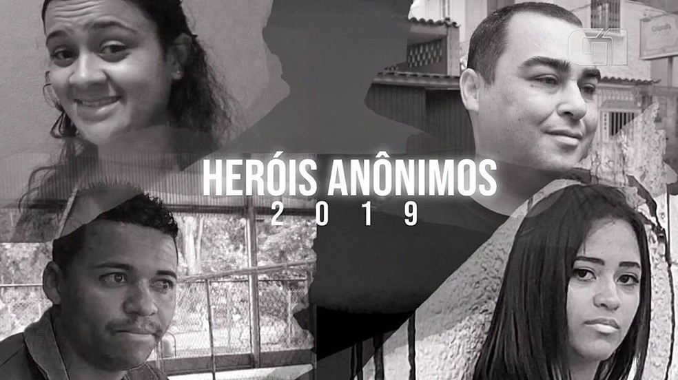 Heróis anônimos — Foto: Editoria de Ate / G1