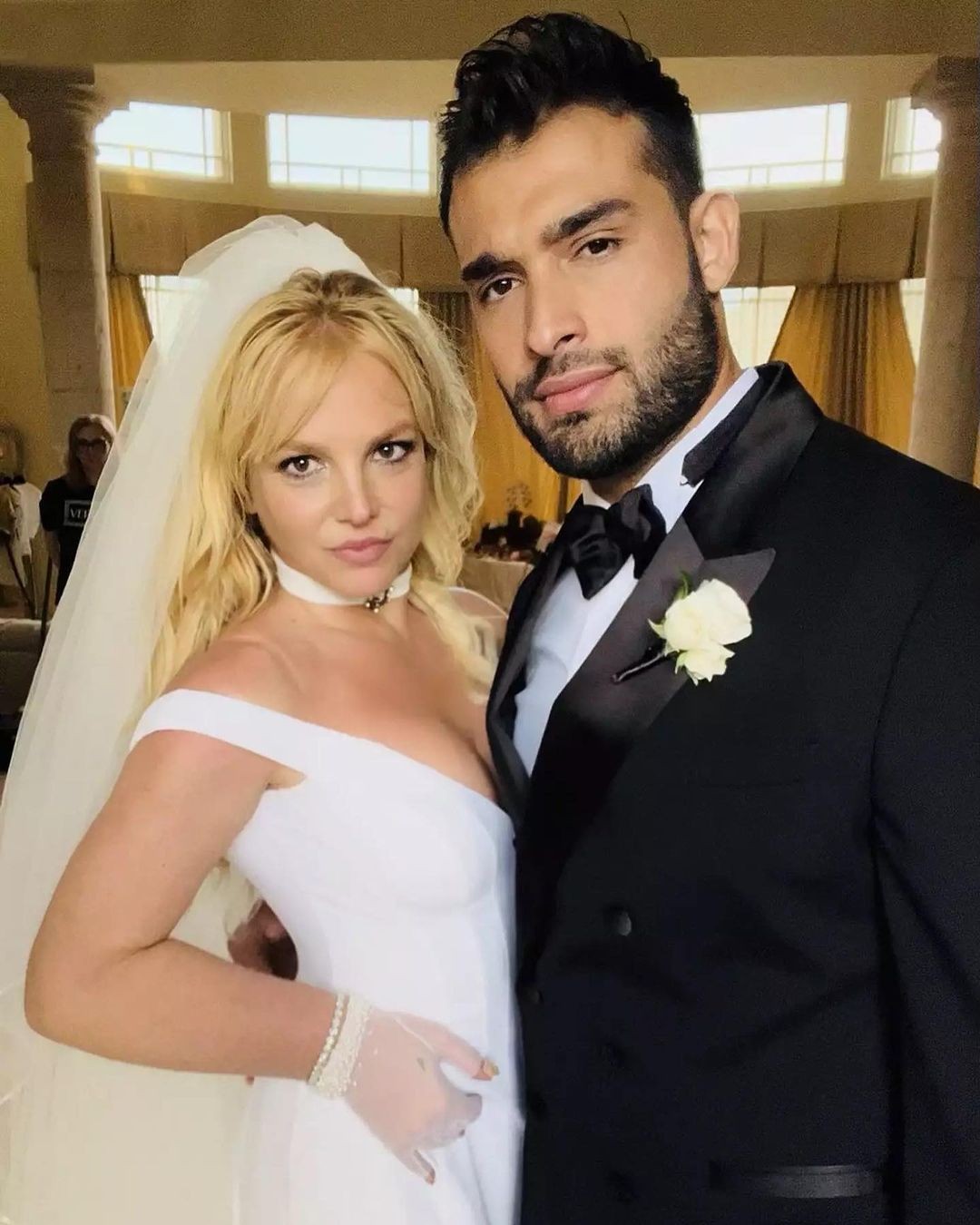 Britney Spears casou com Sam Asghari no início do mês (Foto: Reprodução/Instagram)