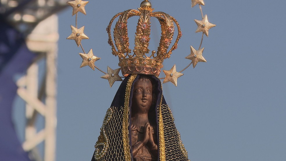 Festa de Nossa Senhora Aparecida em Brasília — Foto: TV Globo/Reprodução