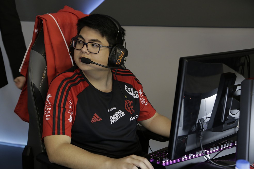 esA, jogador do Flamengo, na segunda rodada do CBLoL (Foto: Divulgação/Riot Games)