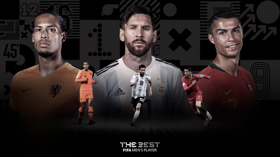 Messi, Cristiano Ronaldo e Van Dijk são os finalistas do prêmio de melhor do mundo Fifa The Best