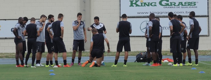 Treino Botafogo 21/10 (Foto: Marcelo altar)