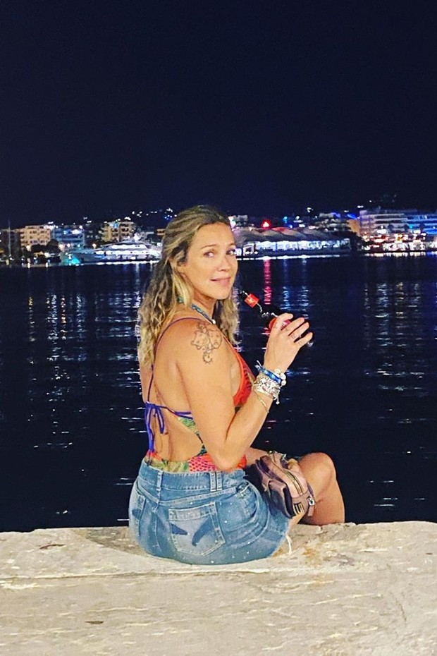 Solteira, Luana Piovani curte Ibiza (Foto: Reprodução/Instagram)