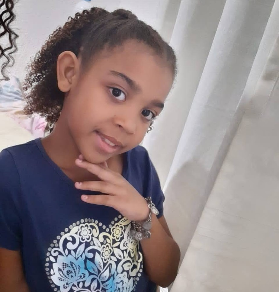 Rafaelly da Rocha Vieira, de 10 anos, morreu nesta terça-feira em São João de Meriti