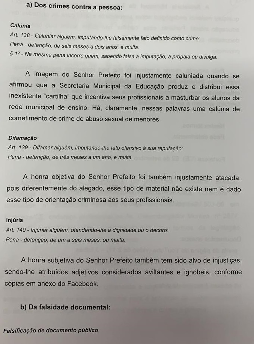 Prefeitura de Fortaleza denuncia youtuber que afirmou que Secretaria da Educação de Fortaleza incentiva que "treinamento sexual" entre alunos da rede pública da capital cearense — Foto: Reprodução 