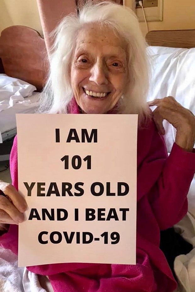 Aos 101 anos, sobrevivente da gripe espanhola e câncer vence o coronavírus (Foto: Reprodução/Instagram)