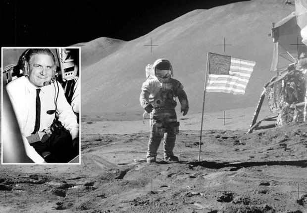 James E Webb foi uma figura chave na Nasa, encarregada de implementar o projeto Apollo para levar astronautas à Lua (Foto: NASA via BBC News Brasil)