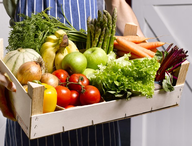 Vegetais, frutas, alimentos orgânicos euatleta (Foto: Getty Images)