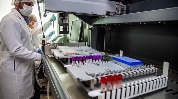 Laboratório da Genomika, startup pernambucana que está revolucionando a medicina (Foto: Divulgação)