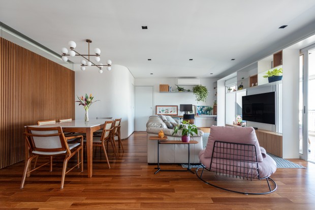 Os 125 m² inspiradores do lar de uma jovem família      (Foto: FOTOS MAURA MELLO )