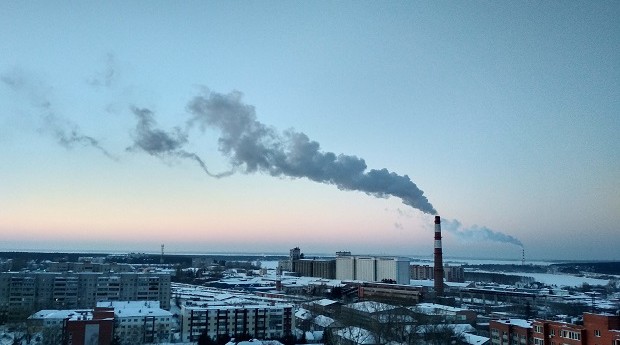 Indústria de usina de energia a carvão (Foto: Natalie Dmay / Pexels)