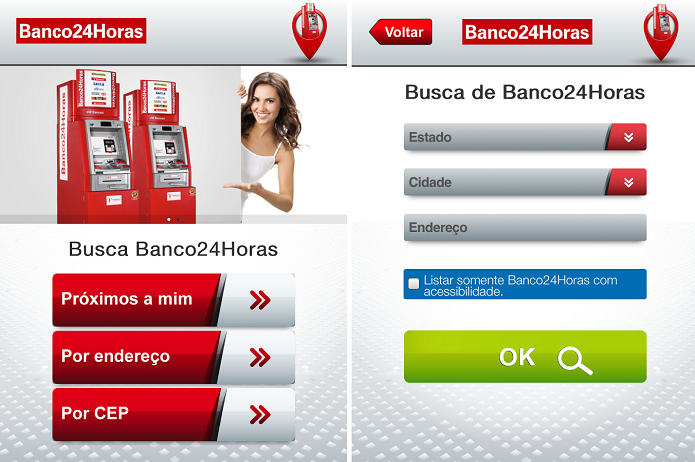 Banco24Horas é o aplicativo oficial da rede de bancos (Foto: Divulgação/Banco24Horas)