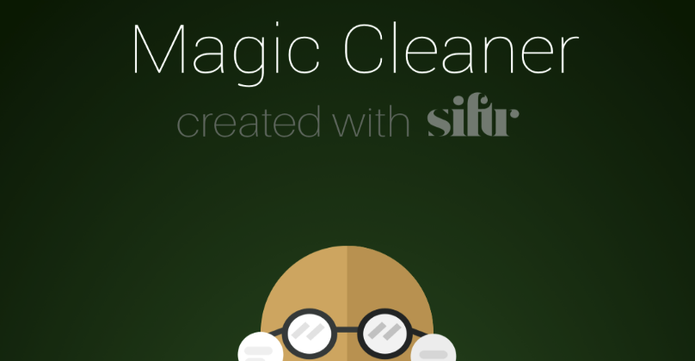 Magic Cleaner for WhatsApp ajuda usuário a limpar app (Foto: Divulgação/Siftr Labs)