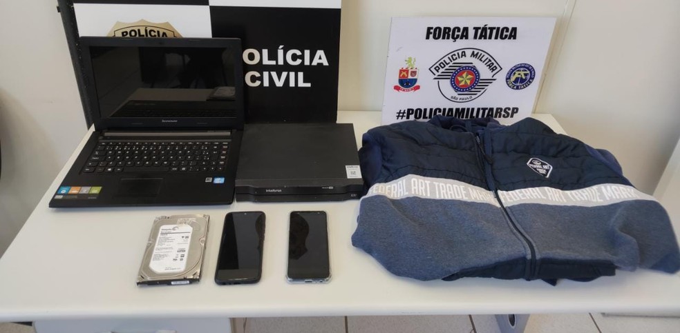 Operação Safe Box é realizada em Presidente Prudente (SP) e Presidente Epitácio (SP) — Foto: Polícia Civil
